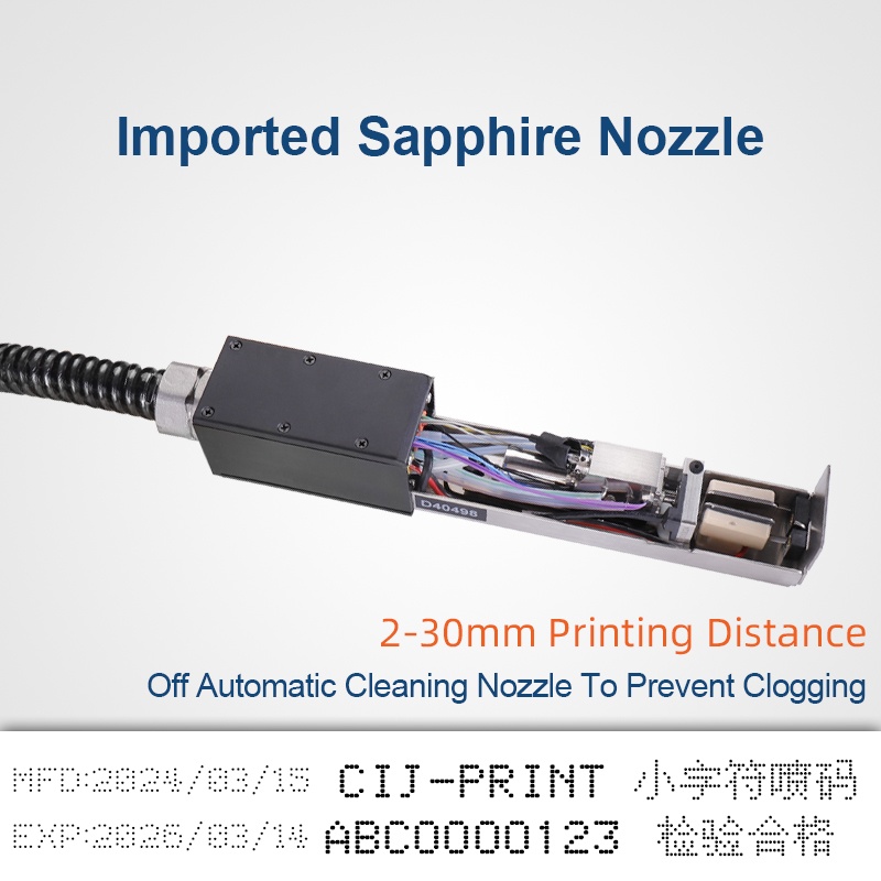 Small character inkjet printer