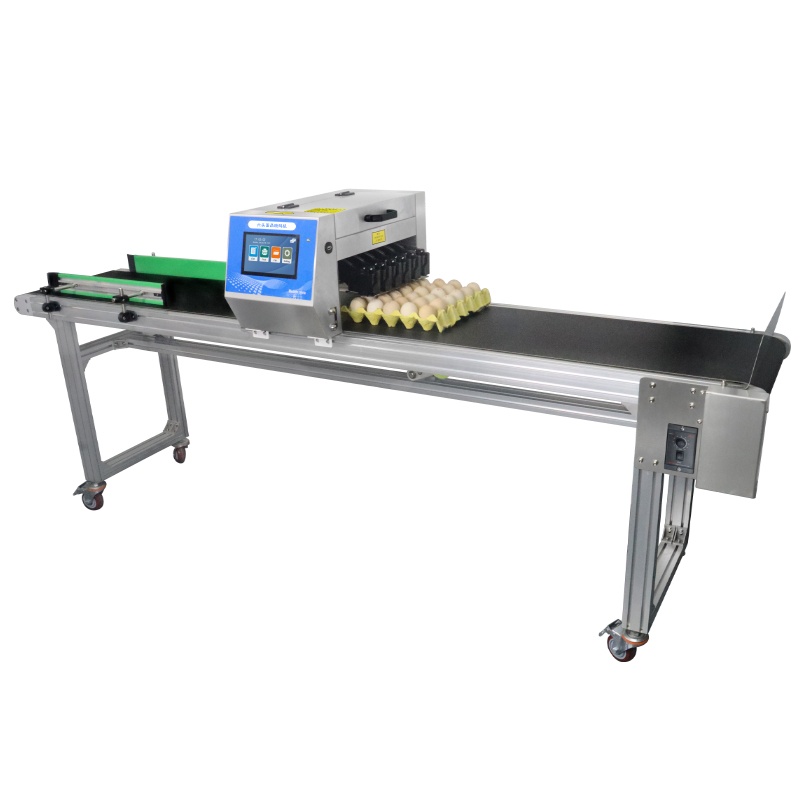 Six head egg inkjet printer