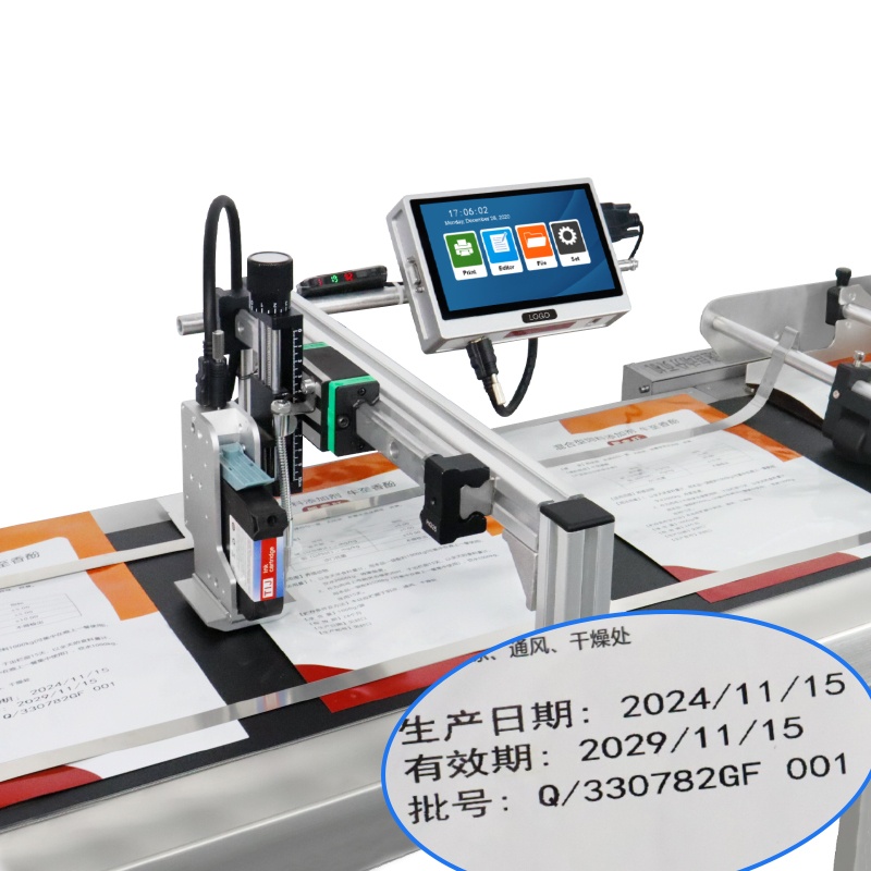 K10 online inkjet printer+paging machine